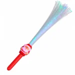 Custom Fiber Optic Santa LED Wand