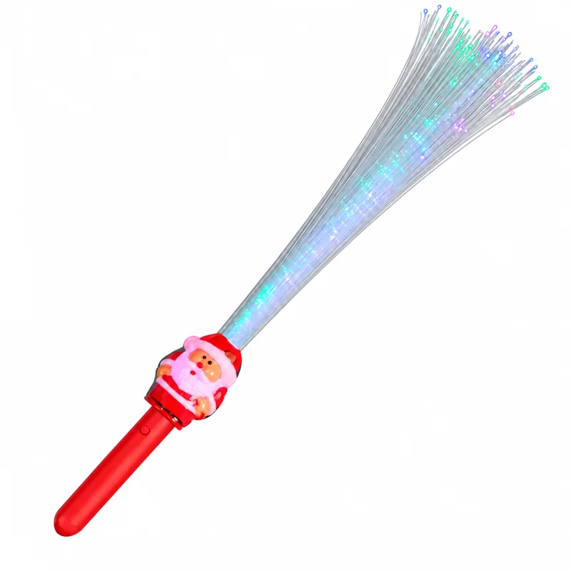 Custom Fiber Optic Santa LED Wand All Products Custom Fiber Optic Santa LED Wand All Products