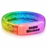 Custom Light Up Acrylic Bubble Bangle Bracelet