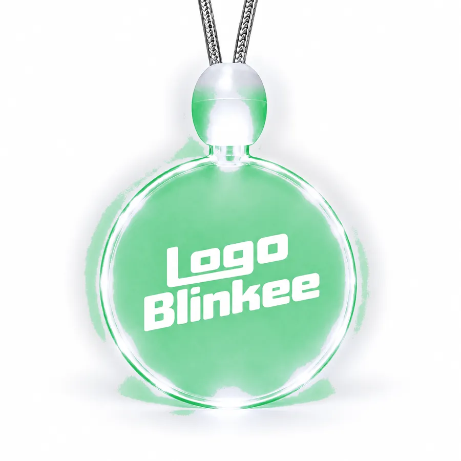 Custom Light-Up Acrylic Circle Necklace All Products Custom Light-Up Acrylic Circle Necklace All Products 7