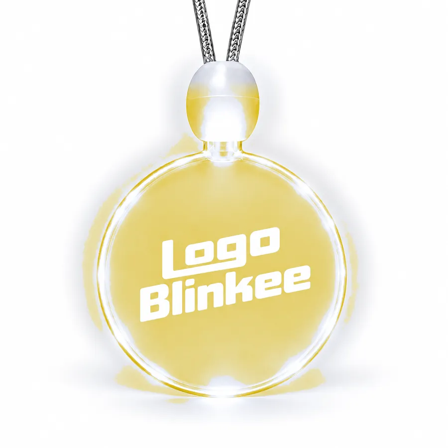 Custom Light-Up Acrylic Circle Necklace All Products Custom Light-Up Acrylic Circle Necklace All Products 6