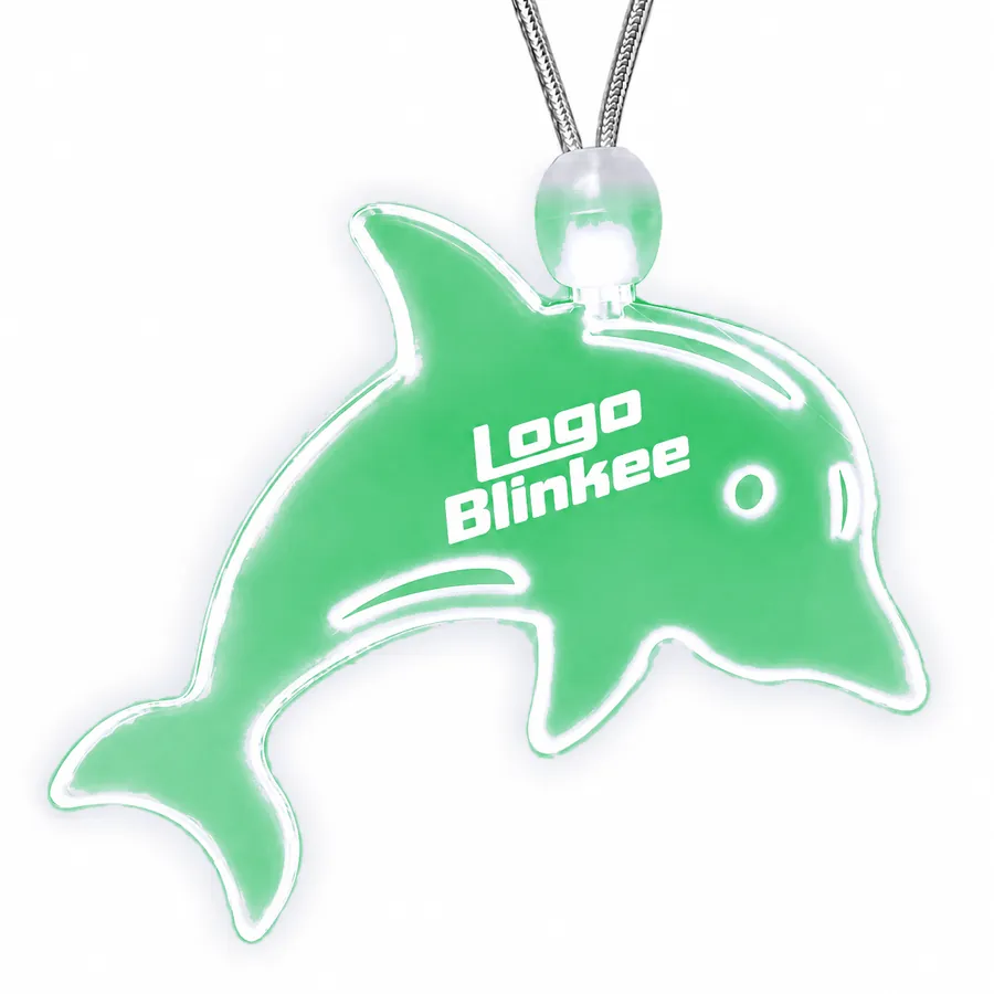 Custom Light-Up Acrylic Dolphin Necklace All Products Custom Light-Up Acrylic Dolphin Necklace All Products 7