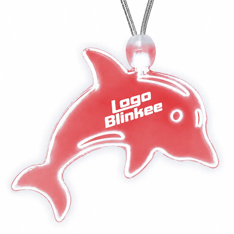 Custom Light-Up Acrylic Dolphin Necklace All Products Custom Light-Up Acrylic Dolphin Necklace All Products 8
