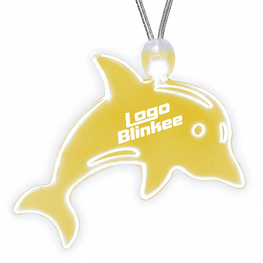 Custom Light-Up Acrylic Dolphin Necklace All Products Custom Light-Up Acrylic Dolphin Necklace All Products 6