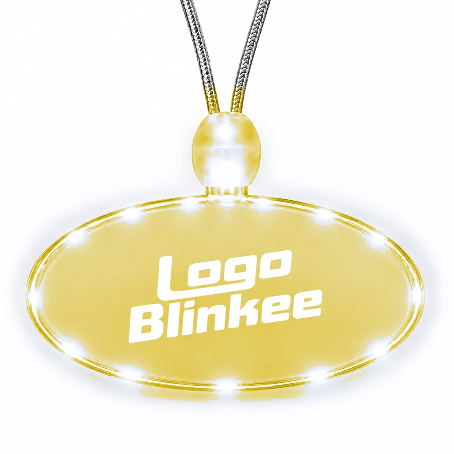 Custom Light-Up Acrylic Oval Necklace All Products Custom Light-Up Acrylic Oval Necklace All Products 6