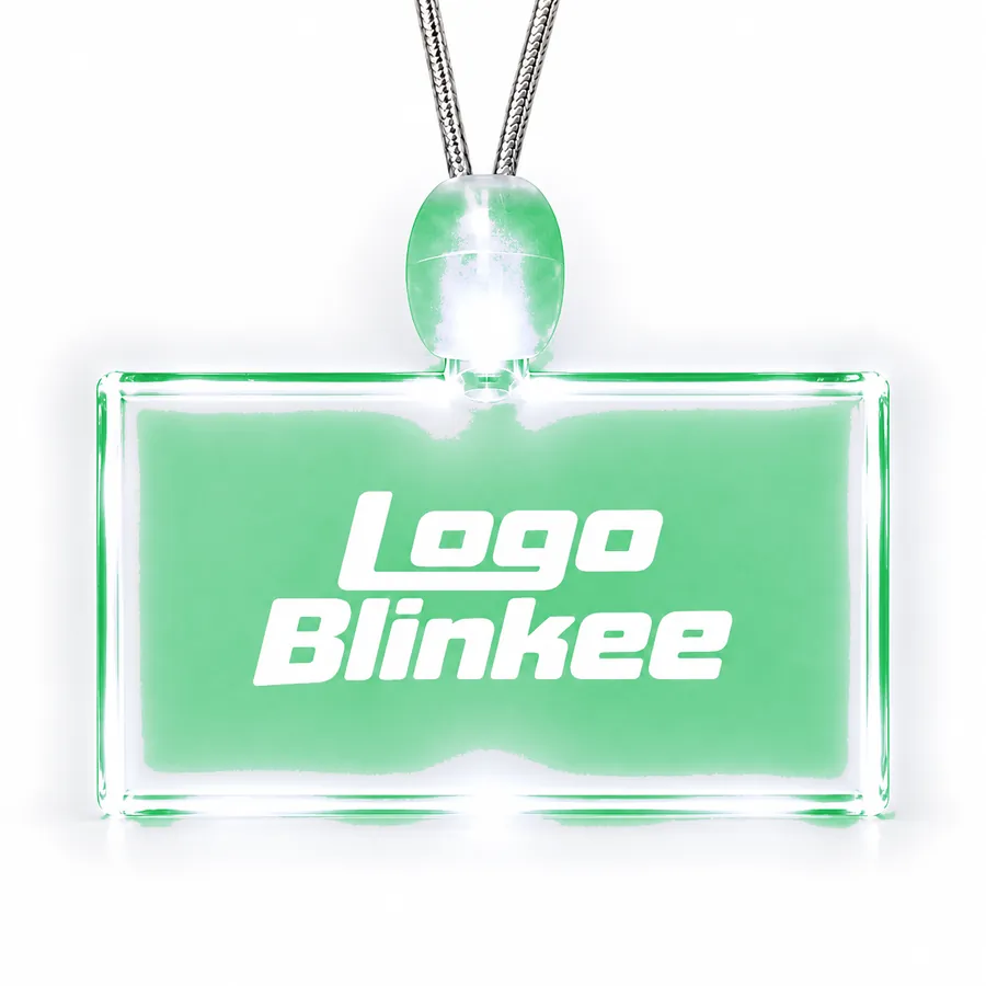 Custom Light-Up Acrylic Rectangle Necklace All Products Custom Light-Up Acrylic Rectangle Necklace All Products 7