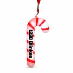 Custom Light Up Candy Cane Necklace