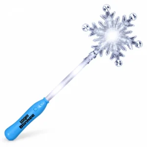 Custom Light Up Snowflake Wand