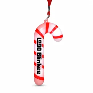 Custom Light Up Candy Cane Necklace