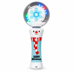 Custom Winter Wonderland Spinning Snowflake Wand