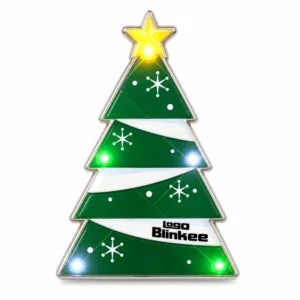 Custom Christmas Tree LED Lapel Pin